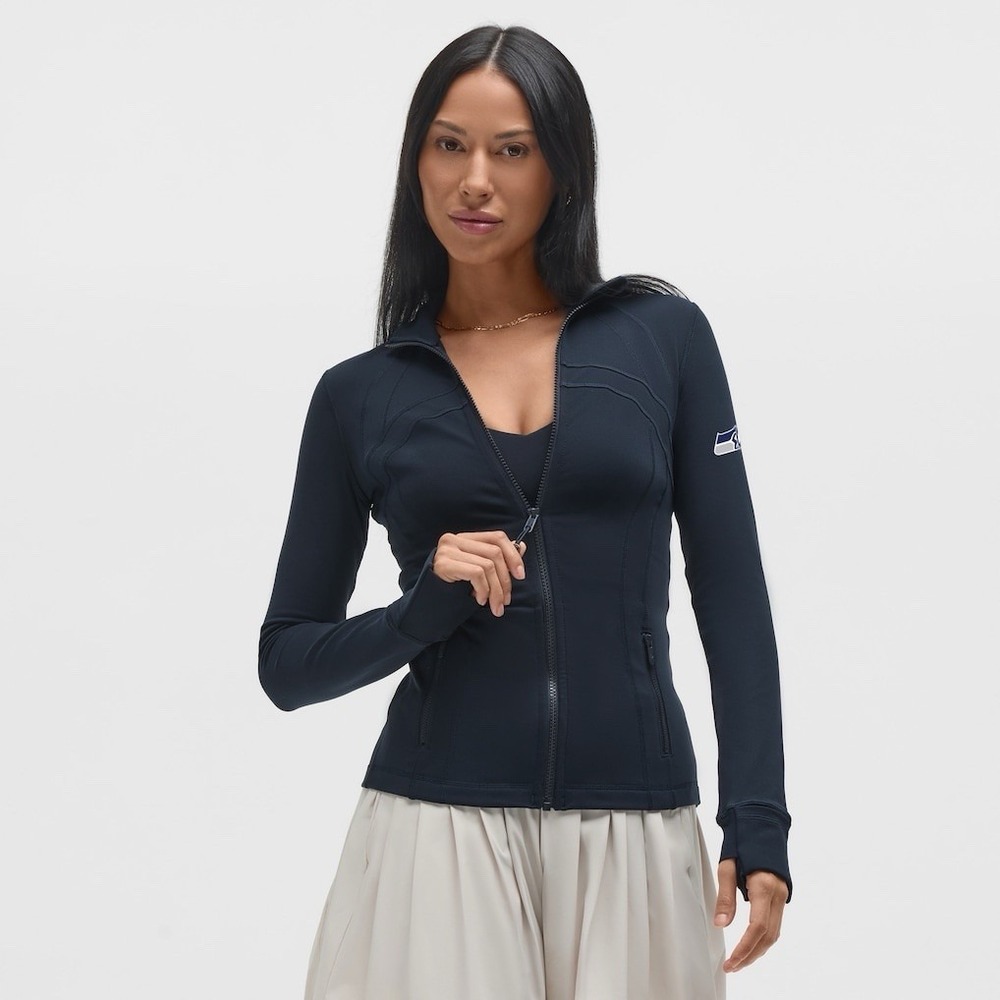 Lululemon x Seattle Seahawks NFL Women's 12 Define Jacket *Luon Navy Blue - New